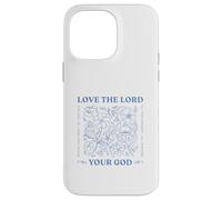 Custodia per iPhone 14 Pro Max Ama il Signore tuo Dio con tutto il tuo cuore Luca 10:27