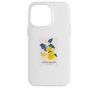 Custodia per iPhone 14 Pro Max Amalfi Coast Italy Sorrento Capri Lemons