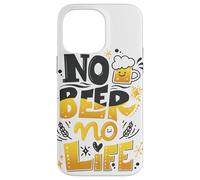 Custodia per iPhone 14 Pro Max AMANTE DELLA BIRRA. "Senza birra non c'è vita". Ver.2