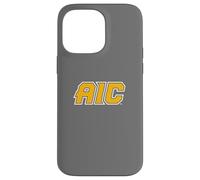 Custodia per iPhone 14 Pro Max American International College AIC Yellow Jackets