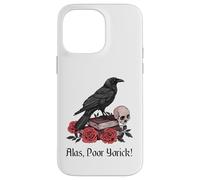 Custodia per iPhone 14 Pro Max Amleto Shakespeare Gioca Citazione Ahimè, Povero Yorick!