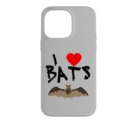 Custodia per iPhone 14 Pro Max Amo i pipistrelli I Heart Bat s