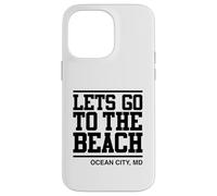 Custodia per iPhone 14 Pro Max Andiamo alla spiaggia Ocean City Maryland
