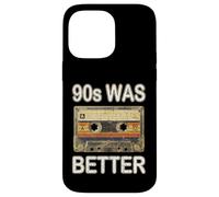 Custodia per iPhone 14 Pro Max Anni '90 era meglio, Nostalgia Mix Tape, cassetta dimostrativa, musica retrò