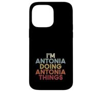 Custodia per iPhone 14 Pro Max Antonia Name Antonia Personalized Name First Given