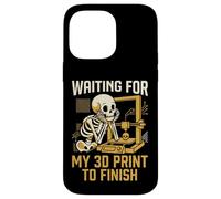 Custodia per iPhone 14 Pro Max Aspettando che la mia stampa 3D finisca Funny Maker Design