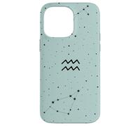 Custodia per iPhone 14 Pro Max Astrologia del modello del segno dell'Acquario