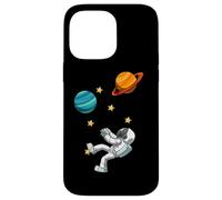 Custodia per iPhone 14 Pro Max Astronauta Che Fa Bouldering Arrampicatore Spaziale