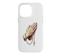 Custodia per iPhone 14 Pro Max Ave Maria Beata Madre Rosario Preghiera