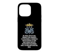 Custodia per iPhone 14 Pro Max Ave Maria Preghiera Messa Latina Ave Maria Piena Di Grazia
