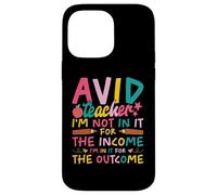Custodia per iPhone 14 Pro Max Avid Teacher fornisce divertenti articoli per il ritorno a scuola