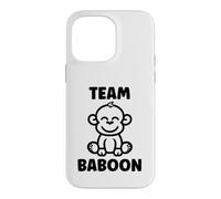 Custodia per iPhone 14 Pro Max Baboons Animals Funny Little Baby Monkey team Baboon