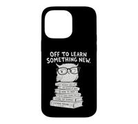 Custodia per iPhone 14 Pro Max Back to School Wise Owl Learning Student
