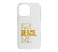 Custodia per iPhone 14 Pro Max Bad Black Dad | Retro Vintage African American Padre