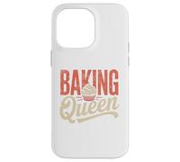 Custodia per iPhone 14 Pro Max Baking Queen Crowned Chef Cute Baking Lover