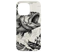 Custodia per iPhone 14 Pro Max Baleine Clash sul Mar Nero