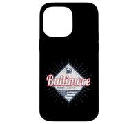 Custodia per iPhone 14 Pro Max Baltimore in Maryland Stati Uniti souvenir vintage USA