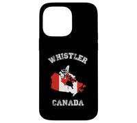 Custodia per iPhone 14 Pro Max Bandiera del Canada Distressed Whistler Pride