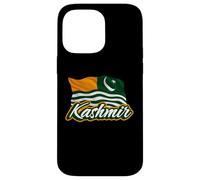 Custodia per iPhone 14 Pro Max Bandiera del Kashmir Patriotic AJK Uomini Donne Bambini Azad Kashmir