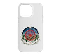 Custodia per iPhone 14 Pro Max Bandiera del popolo Romani Vintage Distressed Gypsy Cultura