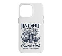 Custodia per iPhone 14 Pro Max Bat Shit Crazy Social Club Madness In The Moonlight Bat