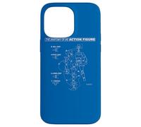 Custodia per iPhone 14 Pro Max Batman Action Figure Anatomy