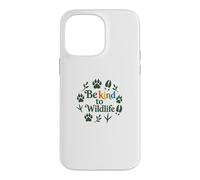 Custodia per iPhone 14 Pro Max Be Kind To Wildlife Nature Animal Lover