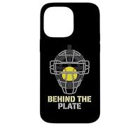 Custodia per iPhone 14 Pro Max Behind The Plate Softball Catcher Fastpitch Infield Catcher