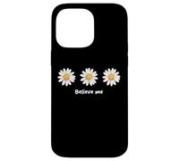 Custodia per iPhone 14 Pro Max Believe me Daisy Plant Peace Love Smile Daisy Flower