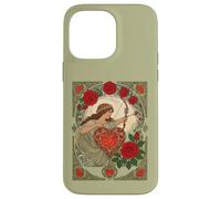 Custodia per iPhone 14 Pro Max Bellezza e la ferita Vintage Art Nouveau Romance