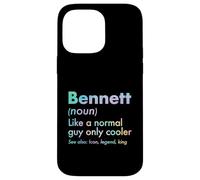 Custodia per iPhone 14 Pro Max Bennett Like A Normal Guy Only Cooler Legend King Nome