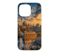 Custodia per iPhone 14 Pro Max BERLIN, artistically reimagined by #LeoPepeDesign,