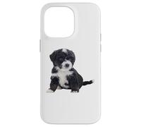 Custodia per iPhone 14 Pro Max Bernedoodle Dog Mini Bernedoodle Super Cute Canine