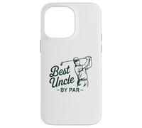 Custodia per iPhone 14 Pro Max Best Uncle by Par - Divertente gioco di parole da golf, design umoristico