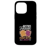 Custodia per iPhone 14 Pro Max Besties Forever - Burro di arachidi e gelatina, per migliori amici