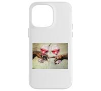 Custodia per iPhone 14 Pro Max BICCHIERI VINO CAPPELLA SISTINA DIVERTENTE RINASCIMENTALE MICHELANGELO