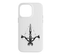 Custodia per iPhone 14 Pro Max Bici da strada BMX Rider POV Grind Rail Design