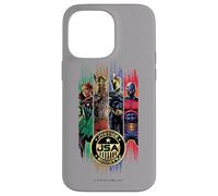 Custodia per iPhone 14 Pro Max Black Adam Justice Society Cyclone, Hawkman, Dr. Fate
