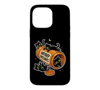 Custodia per iPhone 14 Pro Max Black Cat Anti Depressivo Divertente Miao Mamma Papà Bambini