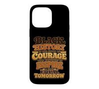 Custodia per iPhone 14 Pro Max Black History è la storia del coraggio Melanin Pride