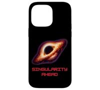 Custodia per iPhone 14 Pro Max Black Holes Gravity Warning Maglietta Fun Space Physics