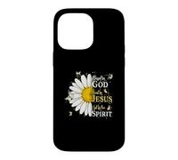 Custodia per iPhone 14 Pro Max Blessed By God Loved By Jesus Led By Spirit Faith