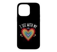 Custodia per iPhone 14 Pro Max Blind Inspirational quote Kindness I See With My Heart