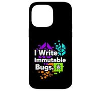 Custodia per iPhone 14 Pro Max Blockchain Developer Funny I Write Immutable Bugs