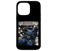 Custodia per iPhone 14 Pro Max Blue Devil Last Day Of School Summer Break Selfie divertente