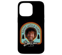 Custodia per iPhone 14 Pro Max Bob Ross Little Trees Badge