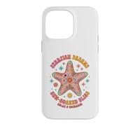 Custodia per iPhone 14 Pro Max Boho Starfish Dreams Hippie Sun Bliss Retro Groovy Beach