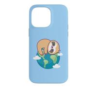 Custodia per iPhone 14 Pro Max Bradipo Madre Terra Giornata Divertente Per Gli Amanti Dell'ambiente Pianeta