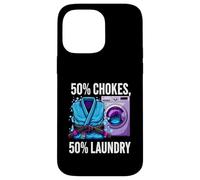 Custodia per iPhone 14 Pro Max Brazilian Jiu Jitsu 50% Chokes 50% Laundry BJJ