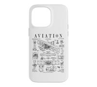 Custodia per iPhone 14 Pro Max Brevetto aereo pilota aeroplano Wright Brothers